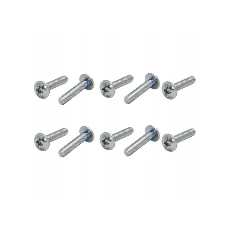 10x śruba z łbem podkładkowym M3x12 DIN 967